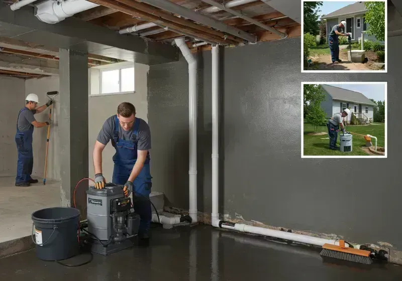 Basement Waterproofing and Flood Prevention process in Wellsville, UT